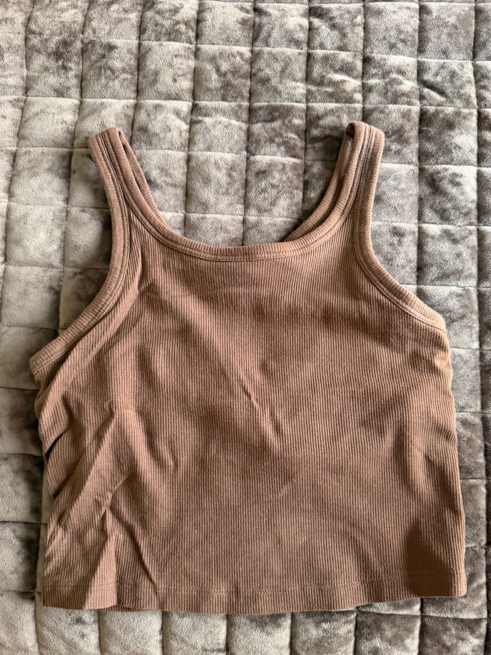 NWOT PINK Victoria's Secret Ribbed Cropped Tank Top